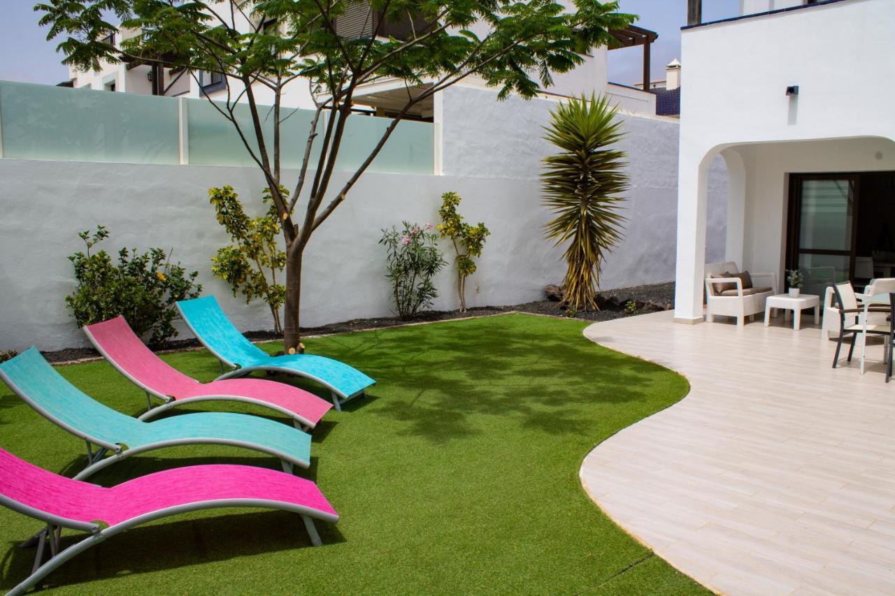 Villa Sol Y Paz, Espacioso Jardin Y Aparcamiento Corralejo Luaran gambar